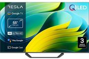 tv tesla q55e655gus 55 qled 4k ultra hd smart wifi google tv photo