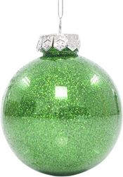 eurolamp mpala plastiki pet prasini gyalisteri me glitter set 6tmx 8cm 600 42721 photo