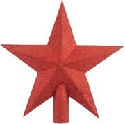 eurolamp koryfi dentroy asteri plastiko kokkino me glitter 205cm 600 42548 photo eurolamp koryfi dentroy asteri plastiko kokkino me glitter 205cm 600 42548 photo