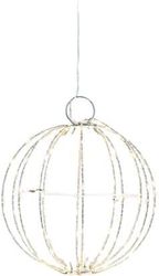 eurolamp asimi metalliki mpala fotizomeni 20cm 96 mini led thermo leyko proektasi 3m ip44 600 22400 photo