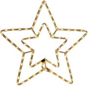 eurolamp asteri diplo 3m led fotosolinas monokanalos me programma thermo leyko 55x56cm ip44 600 20005 photo