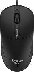 alcatroz usb hr 1600 cpi optical mouse black asic2 b photo