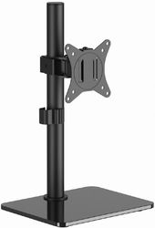 gembird full motion monitor desk stand with cable management max 32 max vesa 100x100 bl ms d1st 03 photo