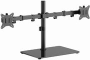 gembird dual monitor desk stand rotate tilt swivel 17 32 max vesa 100x100 ms d2st 01 photo