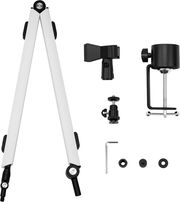 streamplify mount arm microphone arm with table clamp 25kg load white photo streamplify mount arm microphone arm with table clamp 25kg load white photo