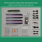 diq ambient audi a4 8k digital iq ambient light for audi a4 mod 2009 2016 with 18 lights photo