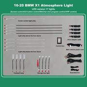 diq ambient bmw x1 f48 diq ambient light for bmw x1 f48 mod 2016 2022 with 17 lights antigrafi photo