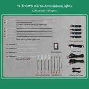 diq ambient bmw x3 f25 diq ambient light bmw x3 f25 x4 f26 mod 2011 2018 17 lights 11 colours photo