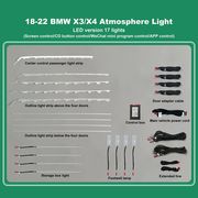 diq ambient bmw x3 x4 g01 mod 2018 diq ambient light bmw x3 x4 mod 2018 with 17 lights 11 colours photo
