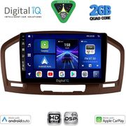digital iq bxc 3491br cpaa 9inc multimedia tablet for opel insignia mod2008 2013 brown photo