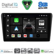 digital iq bxf 11704bl cpaa 9inc multimedia tablet for toyota avensis t25 mod 2003 2009 black photo