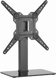 gembird tabletop tv stand swivel 23 55 black tvs d55s 01 photo