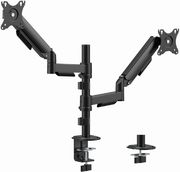 gembird adjustable desk 2 display mounting arm 17� 32� black ma da2p 02 photo