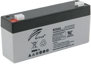 ritar lead acid battery rt632 agm 6v 32ah 134 34 60 mm terminal1 photo