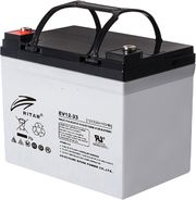 ritar lead acid battery for electric carts ev12 33 agm 12v 33ah 195 130 160 mm photo