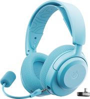 steelseries arctis nova 3p wireless over ear gaming headset bluetooth usb blue photo