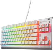steelseries apex 3 tkl gaming rgb uk white photo