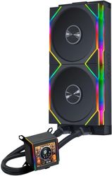 lian li galahad ii lcd 280 tl wireless black aio water cooler am5 am4 lga 1851 1700 1200 115x photo lian li galahad ii lcd 280 tl wireless black aio water cooler am5 am4 lga 1851 1700 1200 115x photo