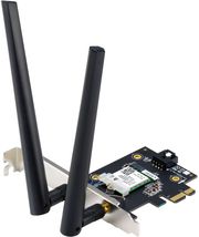 asus pce be6500 wifi 7 pci e wireless adapter with two external antennas and bluetooth 54 photo