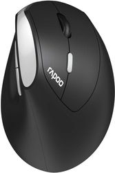 rapoo ev250 vertical ergonomic wireless mouse silent 1600dpi photo