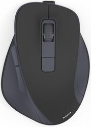 hama �wm 500� wireless mouse ergonom 6 buttons w o click noise battery blk photo