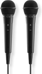 hama �karaoke� dynamic microphone jack cable 25 m adap on off set of 2 photo