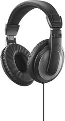 hama shelltv ii tv headphones over ear one sided long cable 6 m black photo