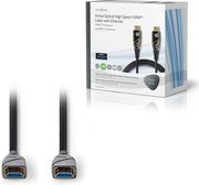 nedis cvbg3400bk300 active optical high speed hdmi cable with ethernet 4k60hz 18 gbps 300m photo