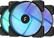 fractal�design aspect 14 rgb pwm black frame case fan 3 pack 140 mm photo