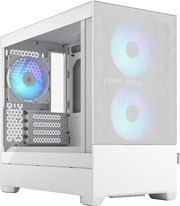 case fractal design pop mini air rgb white tg clear tint mini tower photo
