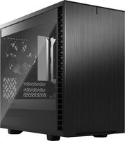 case fractal design define 7 nano black tg light tint mini tower tempered glass photo