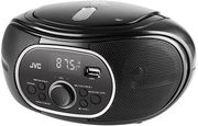 boombox jvc rd e221b radio black photo