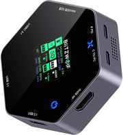 blitzwolf 8in1 docking station bw th16 usb 100w lcd smart display photo