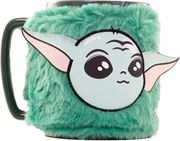 pyramid star wars the mandalorian grogu fuzzy mug photo