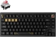 keychron black myth wukong wireless mech keyboard wkd 21 deluxe ed ttc gold pink switch 75 us photo