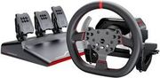 gaming set pxn v10 pro � racing wheel pedals mounting clamps pc ps4 xbox one xbox series xs photo
