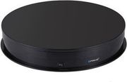 electric rotating turntable display puluz 30cm usb black photo