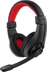 gembird gaming headset with volume control black red ghs 01 photo