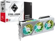 vga asrock amd radeon rx 9060 xt steel legend 8gb gddr6 retail photo
