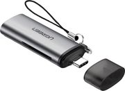 ugreen type c card reader cm184 sd microsd grey photo