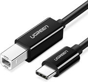 ugreen us370 type c printer cable usb b 1m black photo