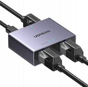 ugreen nw301 lan splitter rj45 to 2x rj45 grey photo