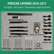 diq ambient porsche cayenne 92a 10 17 diq amblight porsche cayenne 10 17 with 19 lights photo
