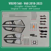 diq ambient volvo s60 iii mod 2018 2023 diq ambient light for volvo s60 mod 2018 with 22 lights photo