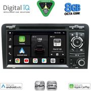 digital iq bxf 749 cpaa 7 dvd multimedia system for audi a3 mod 2003 2012 photo