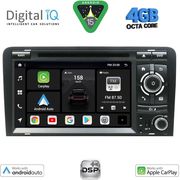 digital iq bxf 649 cpaa 7 dvd multimedia system for audi a3 mod 2003 2012 photo