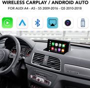 diq ad 210 cpa wireless cplay anauto box with 2 cam in audi a4 a5 s5 09 16 q5 10 18 with mmi 2g photo
