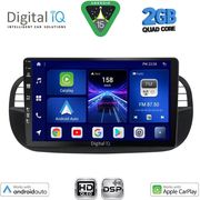 digital iq bxc 3130bl cpaa 9inc multimedia tablet for fiat 500 mod 2007 2015 black photo