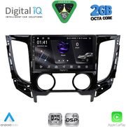 digital iq rsf 4437 cpa a c 9inc multimedia tablet for mitsubishi l200 mod 2015 2019 me a c photo