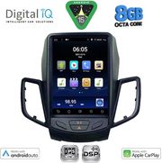 digital iq bxf 7854 cpaa tesla style for ford fiesta mod 2008 2017 photo